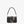 FENDI FENDACE BROOCH MINI 20 BAGUETTE BAG IN BLACK CALFSKIN