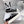 walkn sneaker black white canvas