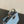 FENDI PEEKABOO ISEEU MICRO 12 BAG IN LIGHT BLUE CALFSKIN WITH GOLD HARDWARE