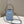 MON TRESOR MINI 18 BAG IN LIGHT BLUE CALFSKIN FF WITH GOLD HARDWARE