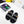 cd dioract dad sandal mule black embroidered cotton
