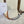BUCKET 33 IN WHITE TRIOMPHE CANVAS AND BRONZE BROWN CALFSKIN TRIM