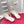 VT 26s Rockstud Flat Sandals White Sheepskin 714934