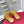 VT 26s Rockstud Flat Sandals Gold Sheepskin