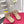 VT 26s Rockstud Flat Sandals Dusty Pink Sheepskin 714931