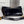 DOWNTOWN SHOULDER BAG 29 IN BLACK WAXED SHEEPSKIN GOLD HARDWARE