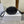 OVAL PURSE BAG 20 IN BLACK CALFSKIN