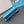 CARO SLIM POUCH 21 BAG IN SKY BLUE CALFSKIN
