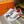 HM BOUNCING SNEAKER CLOUD AND ORANGE BREATHABLE FABRIC