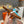 0Z MULE CARAMEL AND SKY CALFSKIN WITH PATTERN