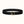 BOUCLE BELT BUCKLE & REVERSIBLE BLACK AND WHITE LEATHER STRAP 38MM GOLD HARDWARE