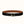 BOUCLE BELT BUCKLE & REVERSIBLE GINGER ORANGE AND BLACK LEATHER STRAP 38MM GOLD HARDWARE