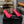 slingbacks 60mm red black canvas calfskin