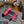 slingbacks 60mm red black canvas calfskin