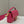 BAGUETTE WITH FF MOTIF 27 IN CERISH PINK SOFT LAMBSKIN GOLD HARDWARE