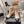 CC 26s Cap-Toe Block-Heel Ankle Boots 5cm Beige Black Leather 966884