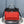 HM HERBAG ZIP 31 BLACK AND ROSE CANVAS