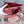 HM HERBAG ZIP 31 RED AND WHITE HORSE MOTIF CANVAS