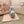 TOO PRETTY 17 HANDBAG LIGHT GREY LAMBSKIN