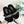 CD Dway Slide Black Wool Fleece Lining And Canvas Fabric