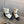 CC Front-Strap Ankle Boots 35mm Black White Sheeepskin 464553