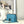 medium caro 25.5 azure blue black hardware