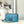 medium caro 25.5 azure blue black hardware