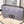 LARGE CARO BAG 28 OPALINE PURPLE CALFSKIN BLACK HARDWARE