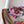 LV Neverfull MM Tote 31cm Sliver Pink Floral Pattern Leather GHW