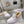 GG Snow Boots White Calfskin Wool 576243