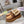 GG Snow Boots Brown Beige Calfskin Wool 576244