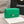flap bag mini 20cm dark green caviar silver hardware