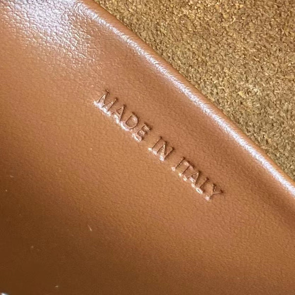 Celine Besace Cuir Bag Triomphe Brown Calfskin