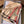 SCARF 200 CM IN CAMEL BEIGE MIX BLACK CASHMERE 394728