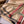 SCARF 200 CM IN CAMEL BEIGE MIX BLACK CASHMERE 394728