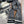 CC Hat Scarf Gloves Set White Black Jacquard Logo 475102