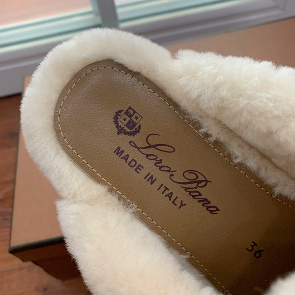 LP 26s Charms Walk Mules 2cm Camel Suede 110925