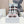 CD Platform Snow Boots White Navy Blue Cowhide Nylon Fabric 539652