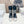 CD Platform Snow Boots Navy Blue White Cowhide Nylon 539657