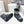 CD Snow Ankle Boots Black White Cowhide Nylon Fabric 539663