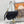 CD Saddle Bag Strap Warm Taupe Grained Black Calfskin