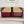 HM Jige Elan 29 Clutch In Cherry Red Calfskin With Wine Red Lizard Skin (25 days of production)