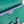 HM Jige Elan 29 Clutch In Teal Green Calfskin With Royal Blue Lizard Skin (25 days of production)