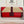 HM Jige Elan 29 Clutch In Candy Red Calfskin With Wine Red Lizard Skin (25 days of production)