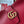 MEDIUM SHOULDER BAG 39 IN RED CALFSKIN GOLD HARDWARE