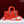 medium lady d-joy 26 red lambskin