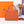 HM KELLY BAG 28 ORANGE TOGO SILVER HARDWARE