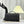 LADY CHAIN BAG 21 IN BLACK LAMBSKIN