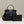 FENDI PEEKABOO 33 BAG IN BLACK CALFSKIN WITH STRAP GOLD HARDWARE