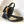 Fend Baguette Black Canvas Bag 27 with FF Embroidery Ghw